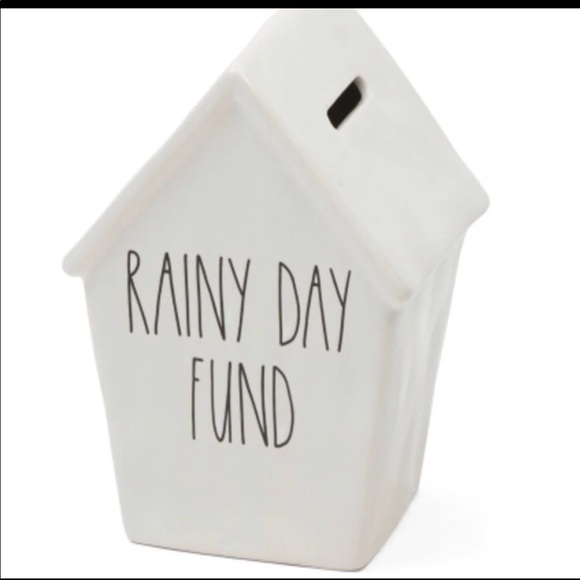Rae Dunn Other - Rae Dunn Rainy Day Fund Birdhouse Bank gift
